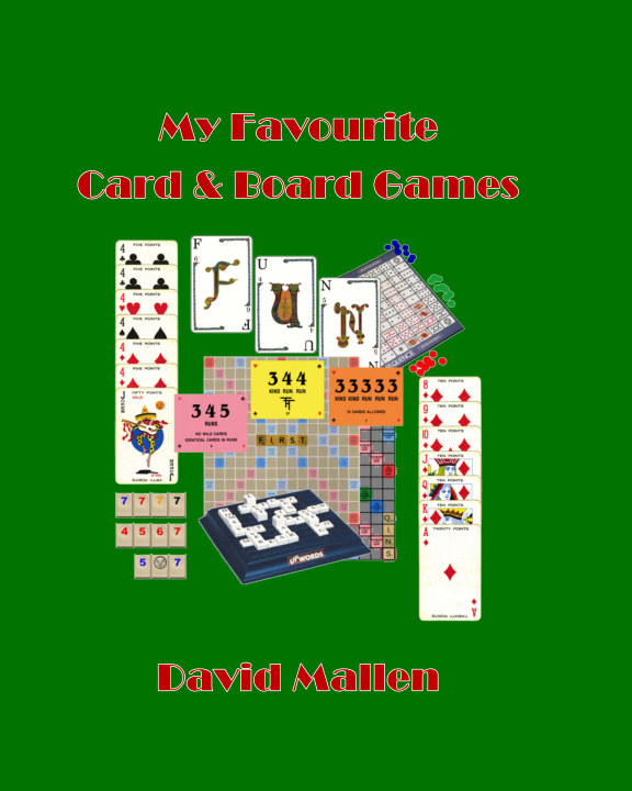 My Favourite Card and Board Games by David Mallen Blurb Books
